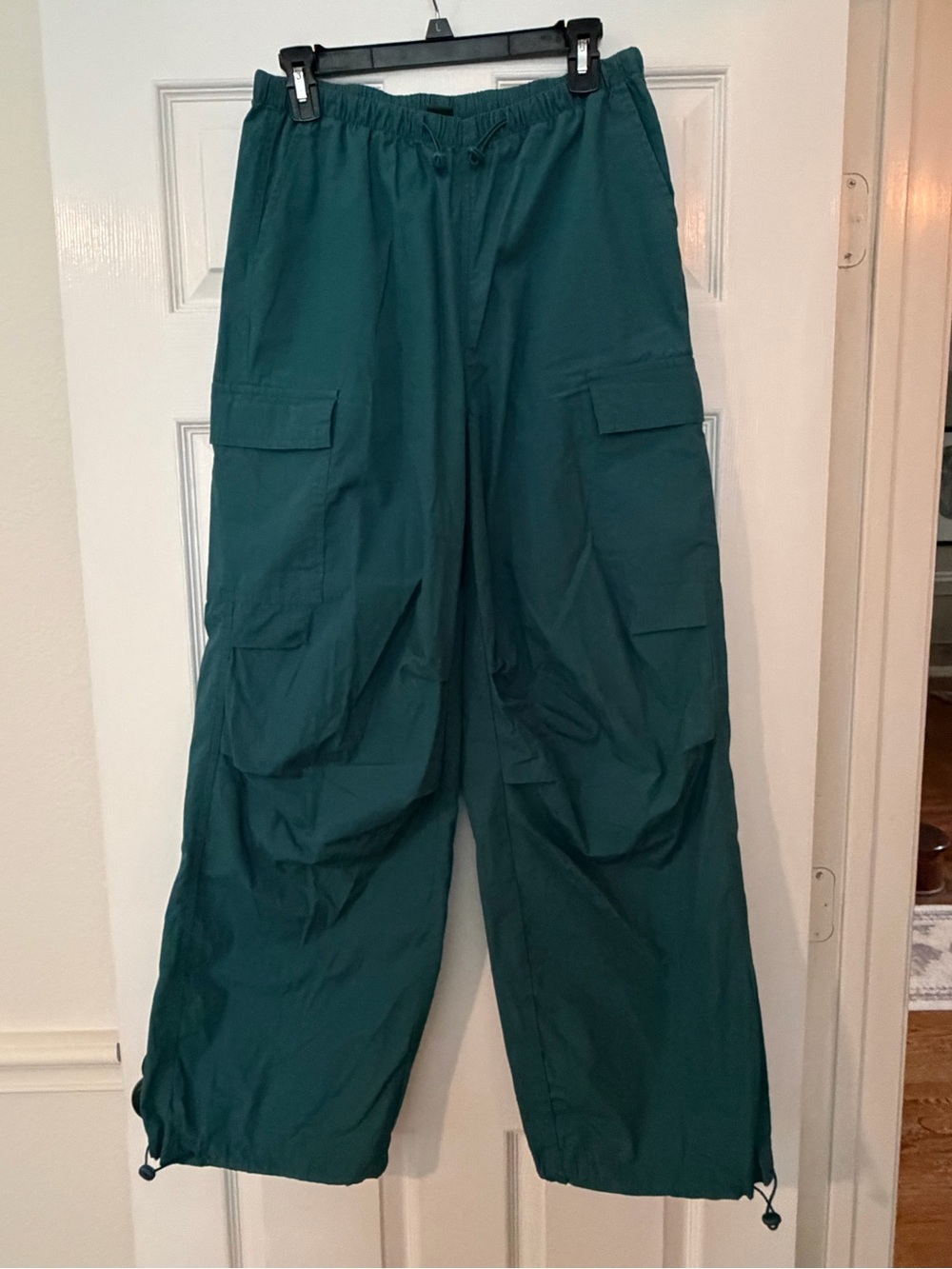 Wild Fable Wide-Leg Cargo Pants in Teal